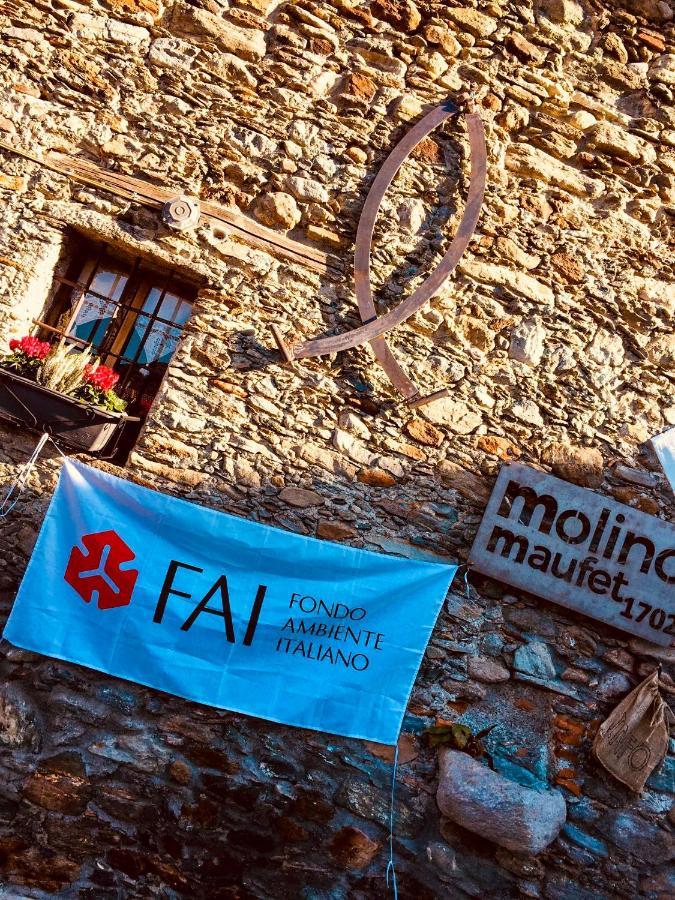 La Volta - Lake Como Heritage Home In Molino Maufet Watermill - Patio On The Garden Colico Eksteriør bilde