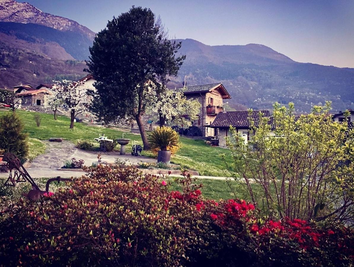 La Volta - Lake Como Heritage Home In Molino Maufet Watermill - Patio On The Garden Colico Eksteriør bilde