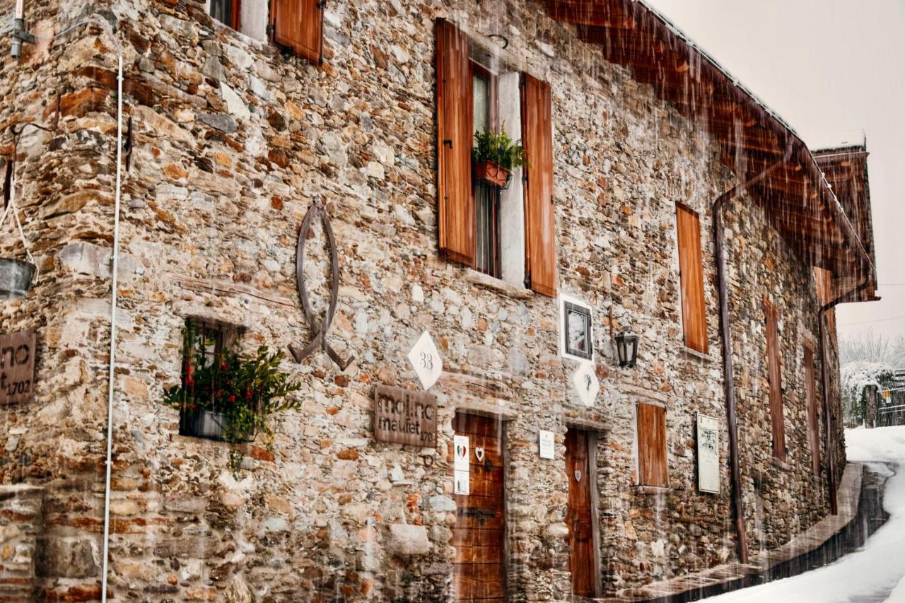 La Volta - Lake Como Heritage Home In Molino Maufet Watermill - Patio On The Garden Colico Eksteriør bilde